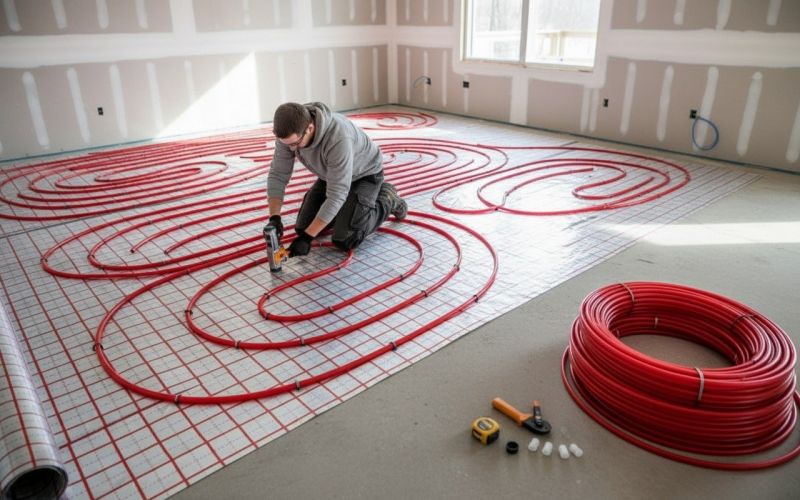 Floor Heating Replacement